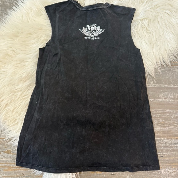 Harley-Davidson Starline Muscle Graphic Tank NWT Honolulu Hawaii - Picture 3 of 3